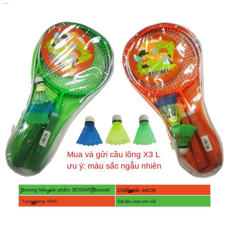 ☎Vợt cầu lông ngắn trẻ em dễ thương, tươi tắn không có thiết kế trụ giữa phù hợp với dưới 10 tuổi