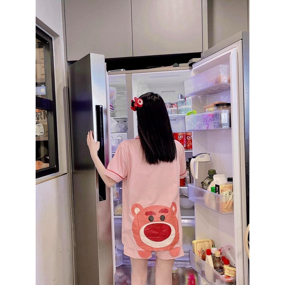 |Tặng Set Trà Sữa| Đồ bộ mặc nhà pijama đùi tay ngắn dễ thương | BigBuy360 - bigbuy360.vn