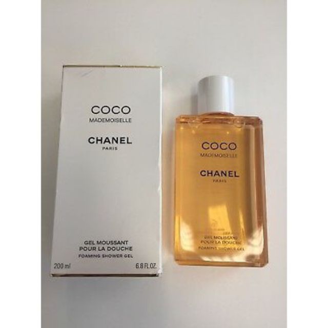 coco mademoiselle foaming shower gel