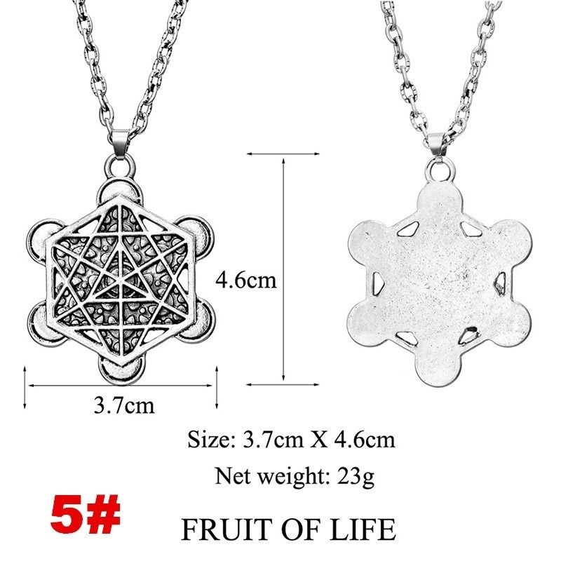 Mặt dây chuyền đá 7 Chakra cân bằng năng lượng