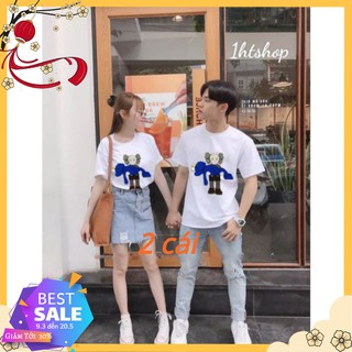Áo đôi thun unisex from chuẩn hàng đẹp cao cấp | 2cái