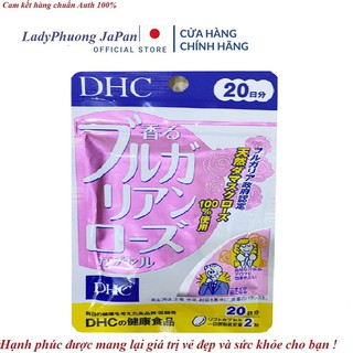 Viên Uống Thơm Hoa hồng thơm Cơ Thể DHC 20 ngày Rose Capsule