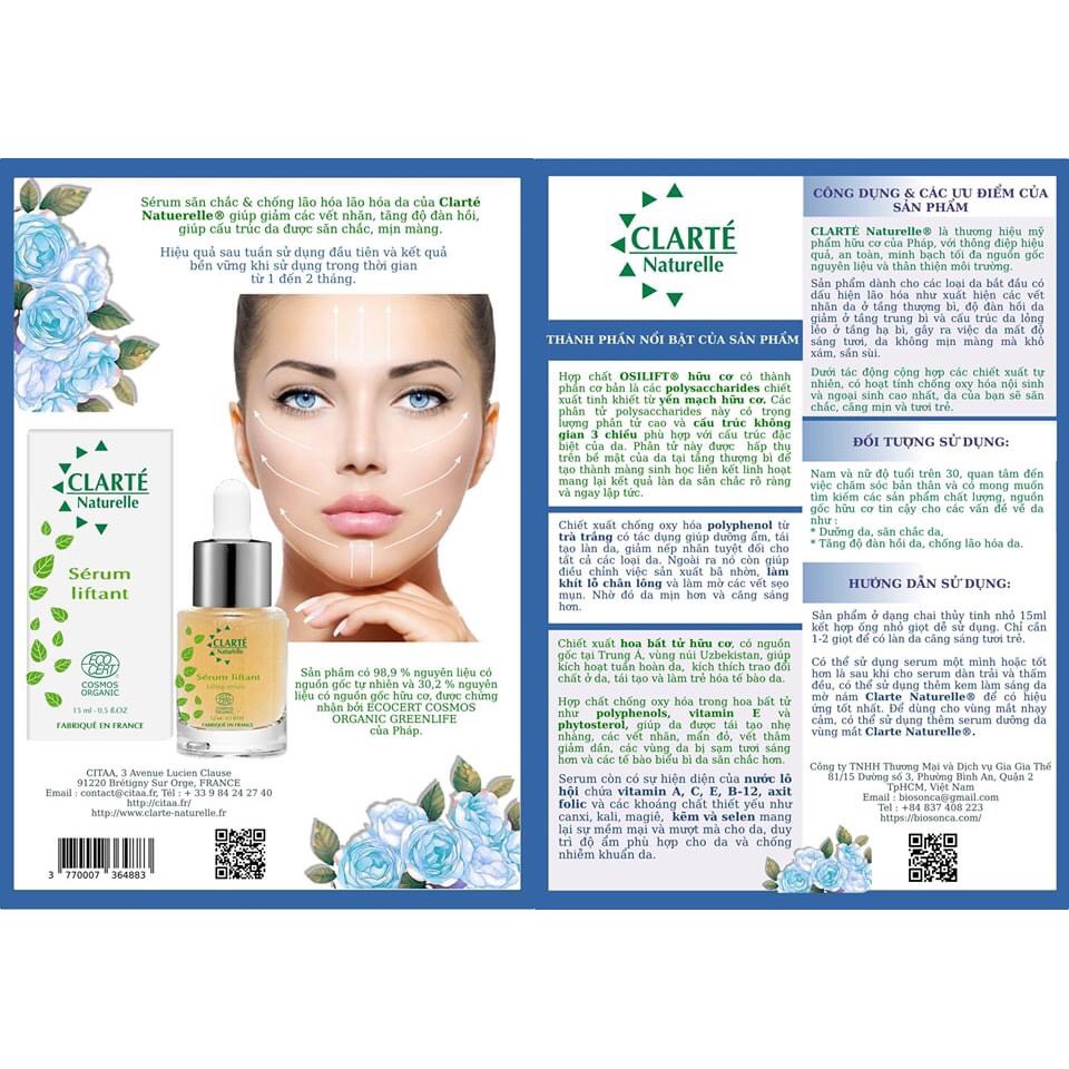 SERUM DƯỠNG DA - CHỐNG LÃO HÓA