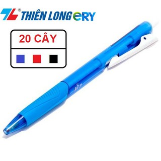 Hộp 20 cây bút bi laris ngòi 0.5mm tl-095 - byly store