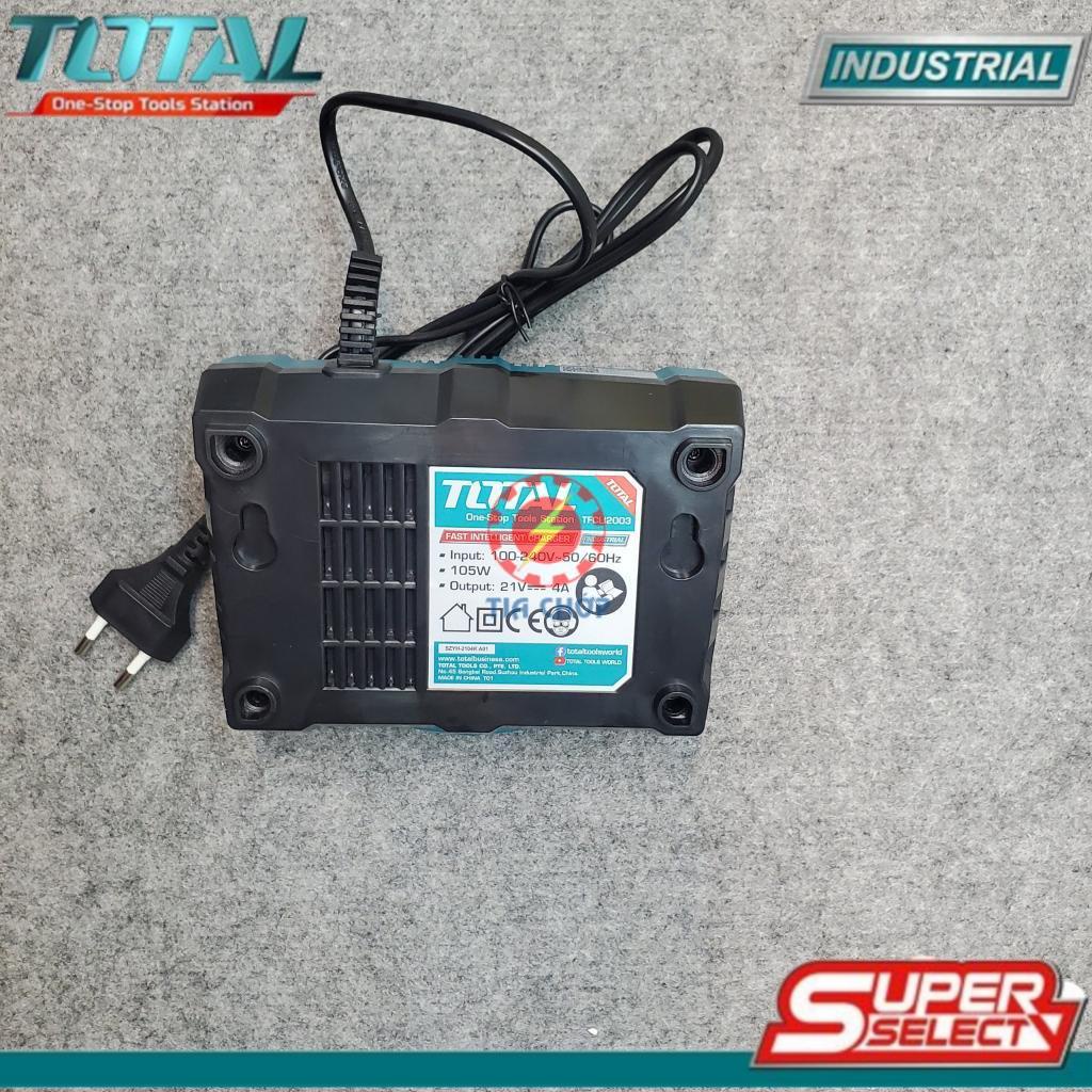 COMBO SẠC NHANH 105W, PIN 20V TOTAL TFCLI2003 TFBLI20011 TFBLI2002