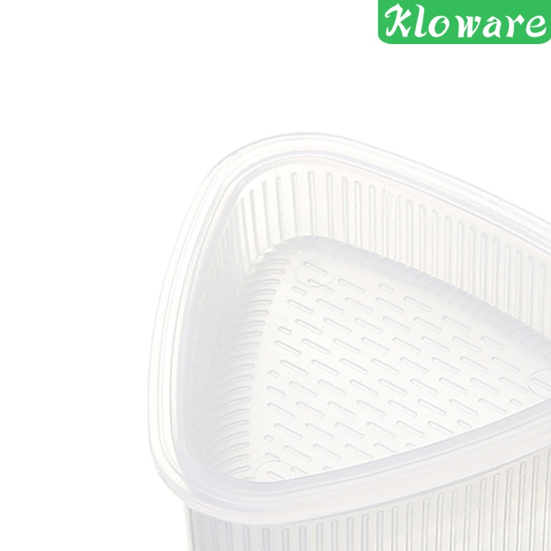 Set 4 Khuôn Làm Cơm Nắm Hình Tam Giác 7.5x4.5cm Phong Cách Nhật Bản DIY