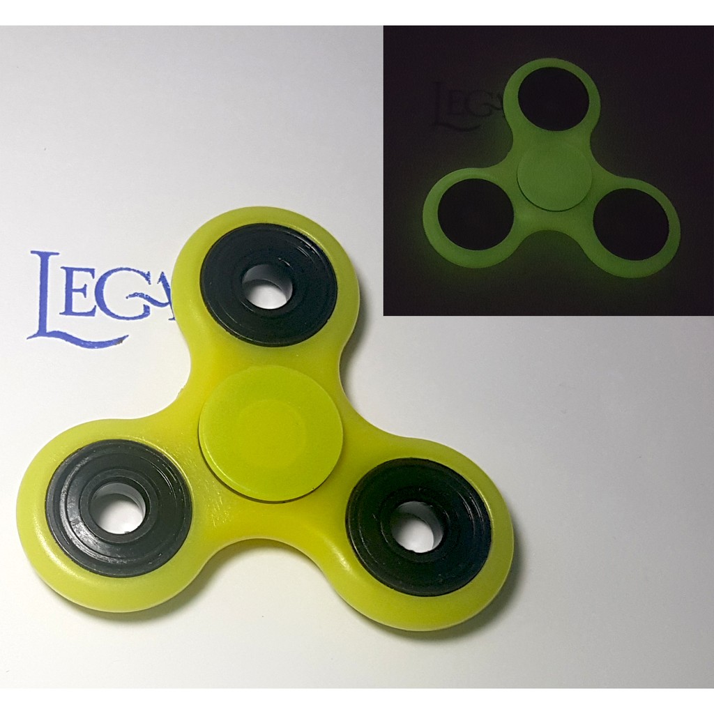 Con Xoay Tròn Hand Fidget Spinner 3 cánh DẠ QUANG 60-120 giây Legaxi HSI3