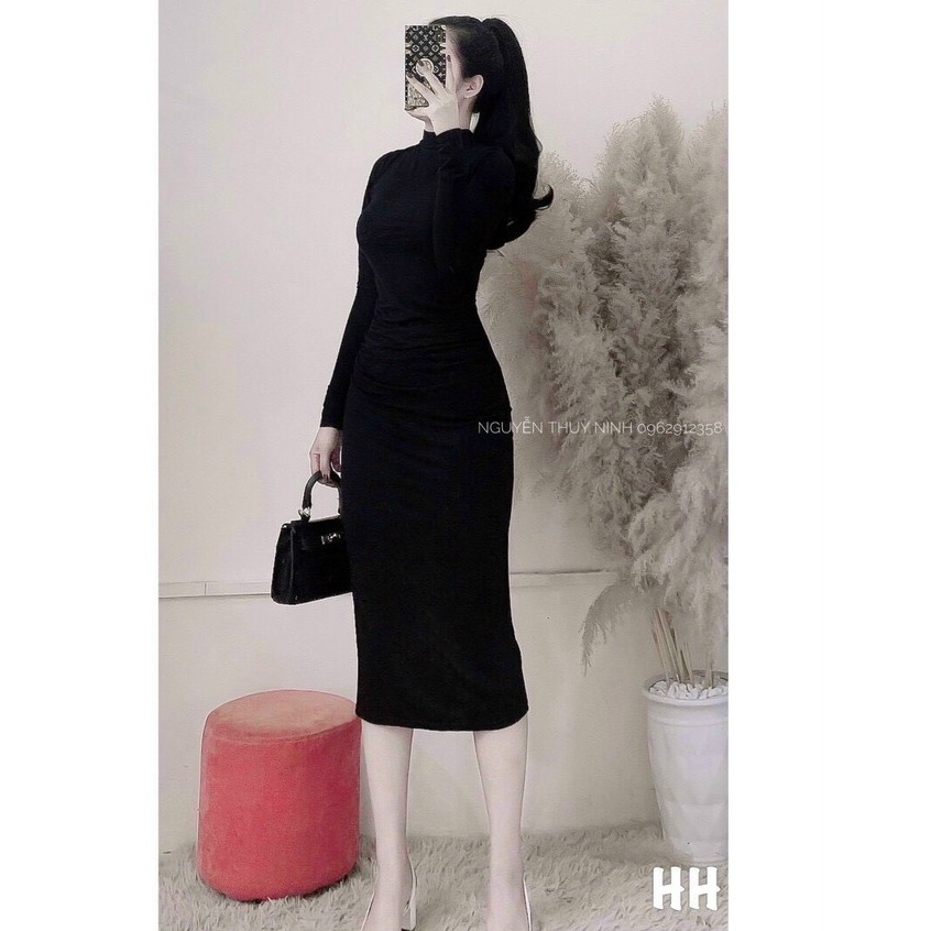 Đầm Váy Body Sang Chảnh Đầm Dự Tiệc Chất Thun Mã KH025 | BigBuy360 - bigbuy360.vn