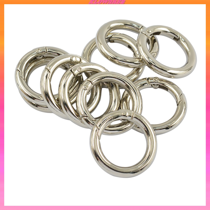 Set 2 / 10 Móc Khóa Túi Xách Bằng Hợp Kim Bạc | BigBuy360 - bigbuy360.vn