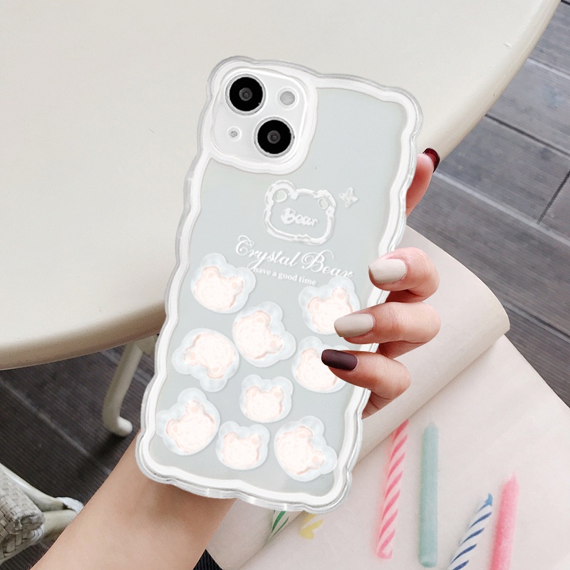 Ốp lưng iphone trong lượn sóng love bear 6s/6plus/7/7plus/8/8plus/xs/11/12/13/pro/max/plus/promax - Sale Hot U5-3