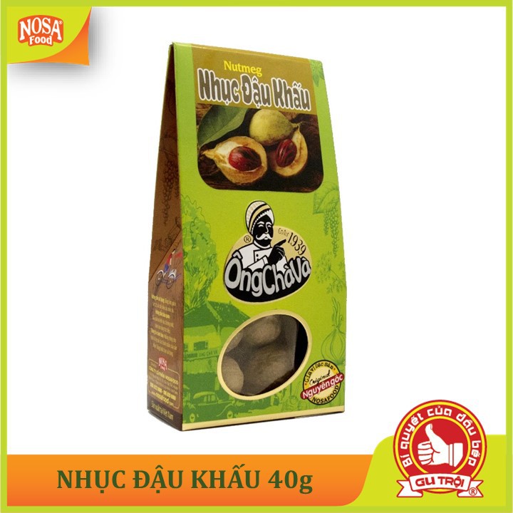 Nhục Đậu Khấu Ông Chà Và 40gr (hộp giấy)