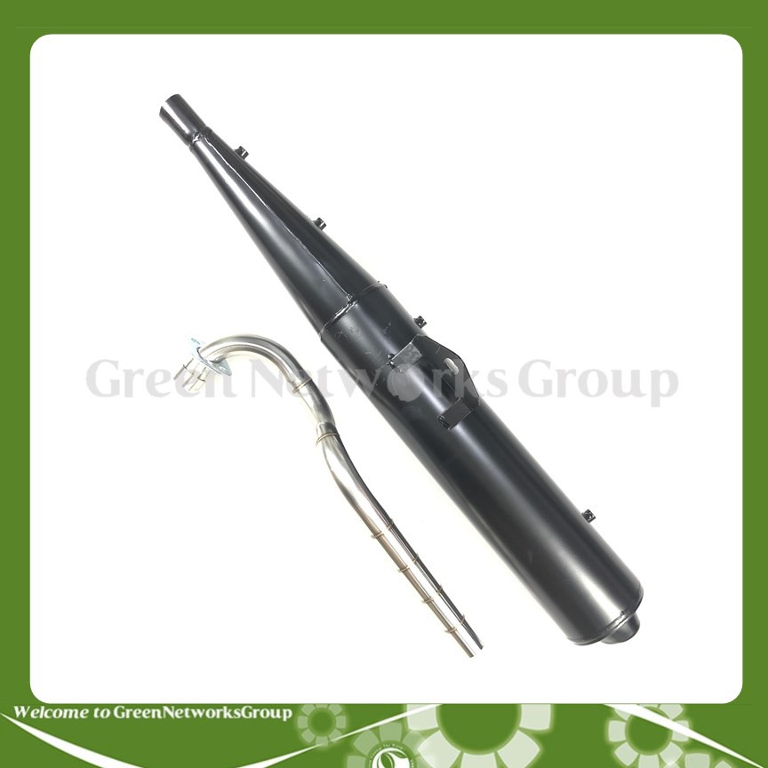 Bộ pô và ốp pô Spark cho xe Wave RSX 110 Greennetworks