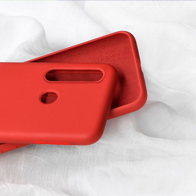 OPPO A95 A76 A96 A77 A55 A54 A74 A94 A31 A53 A15s A94 A15 A12 A5s A52 A92 A72 Ốp điện thoại chống sốc bằng silicon lỏng sang trọng dành cho