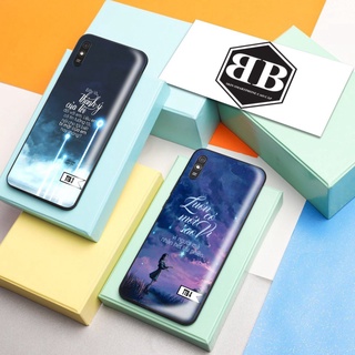 Ốp lưng kính cường lực Xiaomi Redmi 9A mẫu in hình tâm trạng buồn