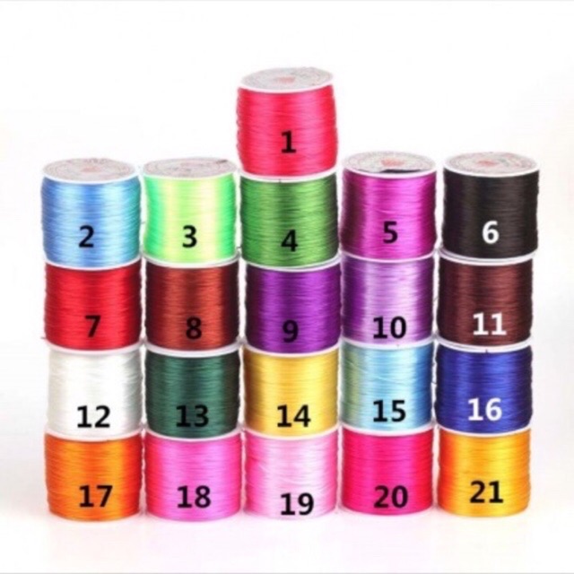 Cuộn Dây Cước Chun Tơ Xâu Vòng 60m