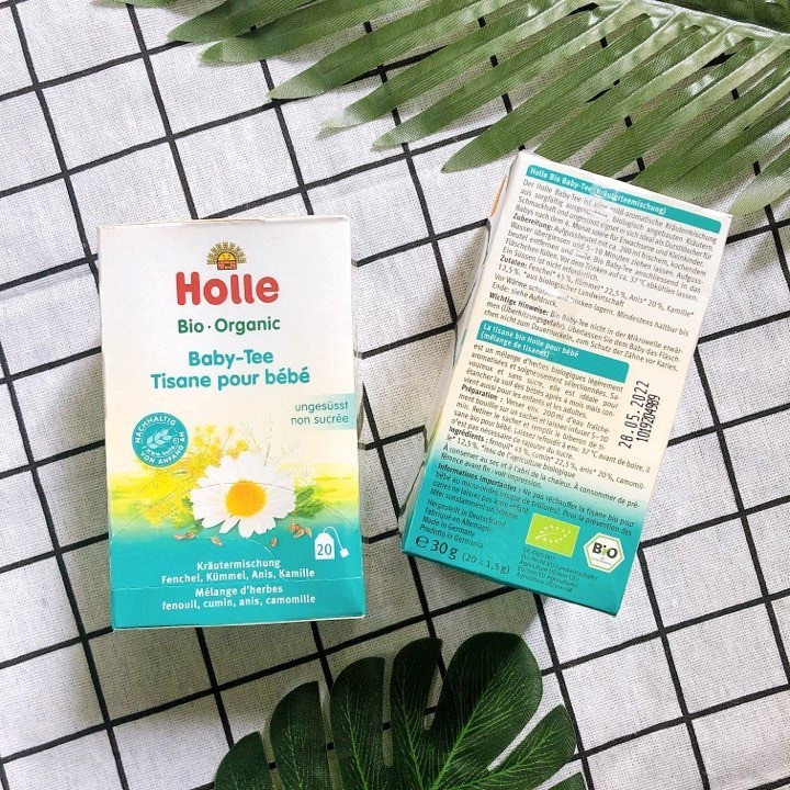 Trà thảo mộc hữu cơ Holle cho bé 30gr