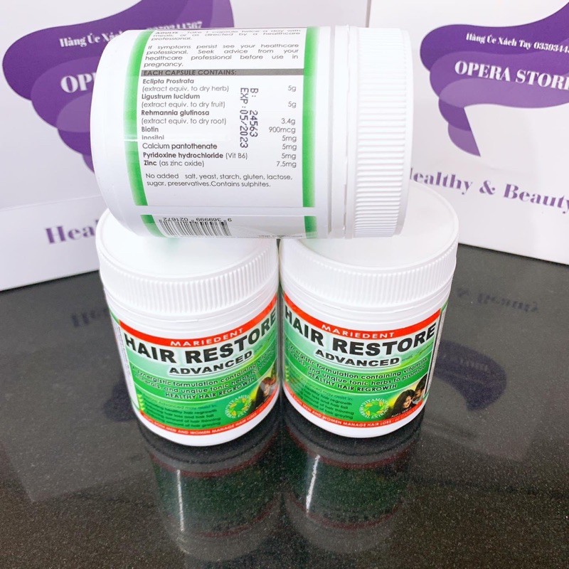 Mọc tóc Hair Restore 60 viên | Thế Giới Skin Care