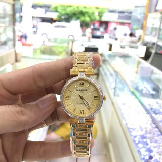 Đồng hồ nữ SUNRISE 2215AB full hộp chính hãng, kính Sapphire chống xước chống nước