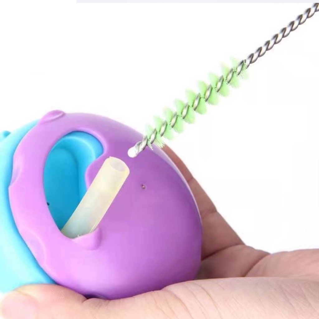 Que cọ vệ sinh ống hút, bình nước cho bé - B48