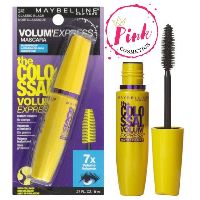 Mascara chuốt mi siêu dày dài và giữ mi cong Maybeline sản phẩm cao cấp của mỹ