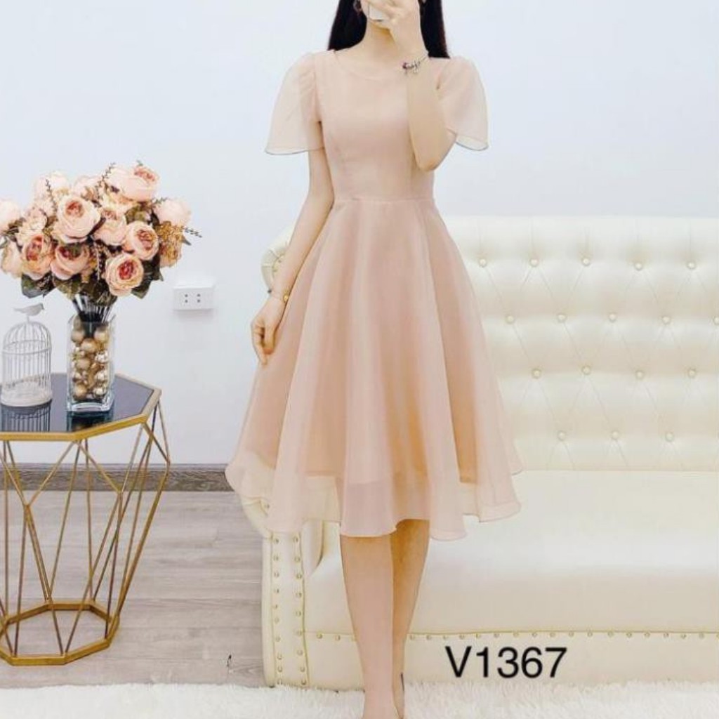 Đầm dự tiệc dáng xòe dịu dàng nữ tính Sara Dress | BigBuy360 - bigbuy360.vn