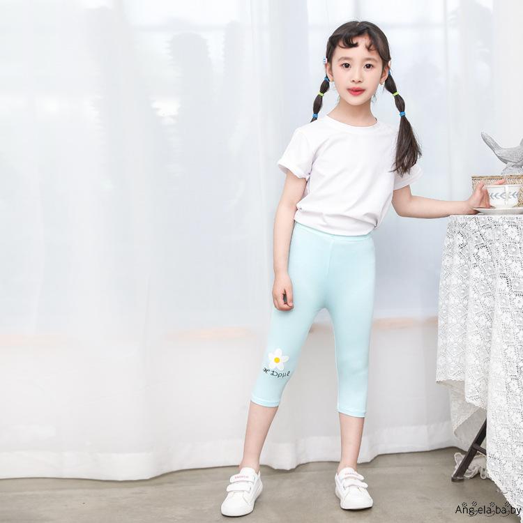 Quần Leggings In Hoa Xinh Xắn Dành Cho Bé Gái