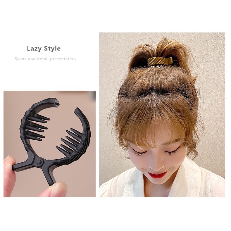 Cặp Tóc Đuôi Ngựa, Cột Tóc Cao Cố Định Cho Các Bạn Nữ Xinh Đẹp - Hàng Quảng Châu (C12)
