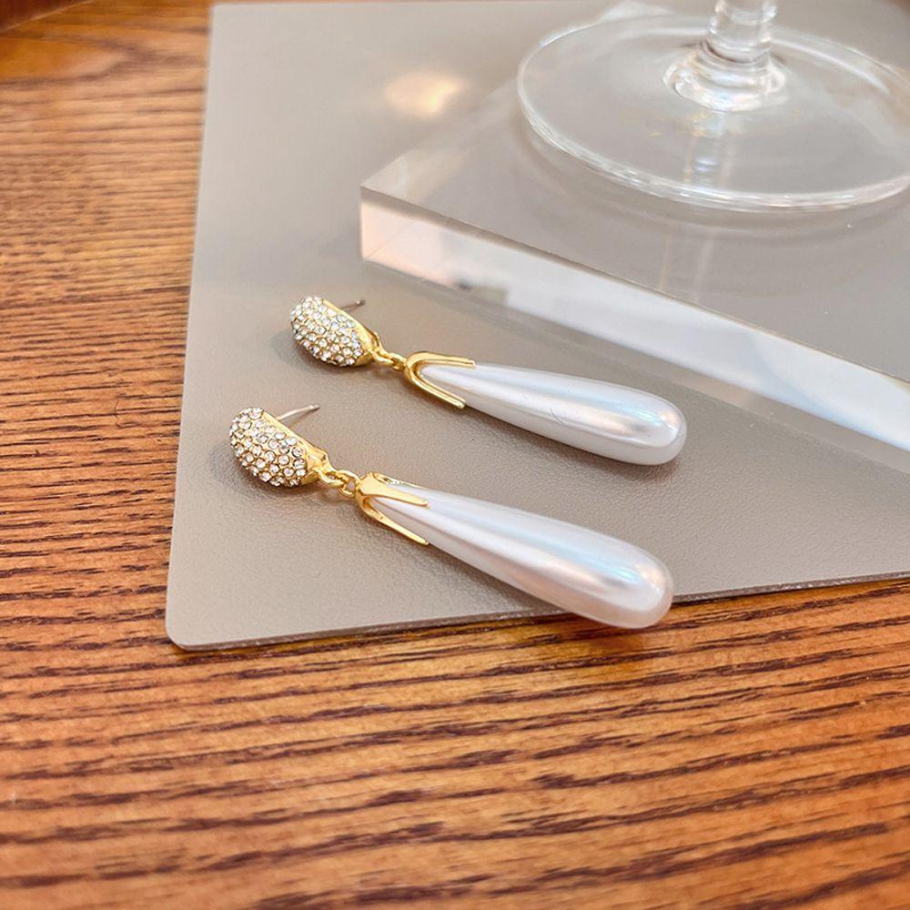 Bông Tai Dáng Dài Phong Cách Vintage Thanh Lịch Cho Nữ