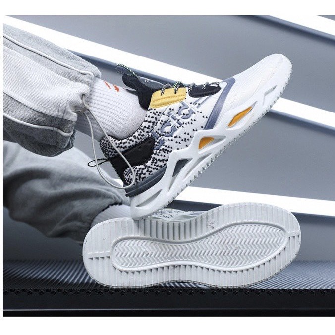 Giày Thể Thao Nam Sneaker Đế Uốn Mới DAIAA phối màu siêu chất