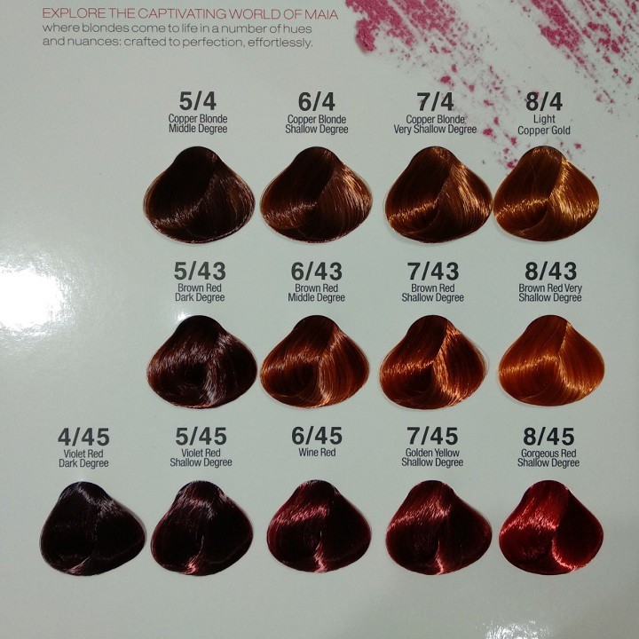 [445-000] Màu nhuộm tóc Maia collagen cho salon | BigBuy360 - bigbuy360.vn