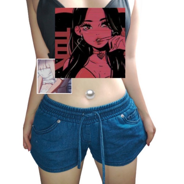 2Hands | Quần short Jean sexy hack mông co dãn 4 chiều❤