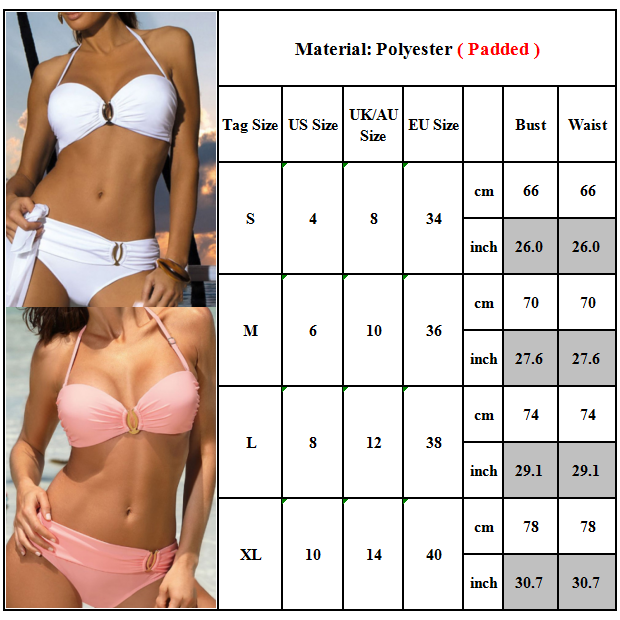 Set Đồ Bơi 2 Mảnh Có Mút Nâng Ngực Dành Cho Phái Nữ | BigBuy360 - bigbuy360.vn