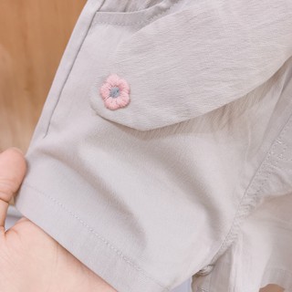 [Mã SKAMCLU8 giảm 10% cho đơn từ 100K] Quần sooc đũi hoa cúc bé gái 2157 (có ảnh thật)