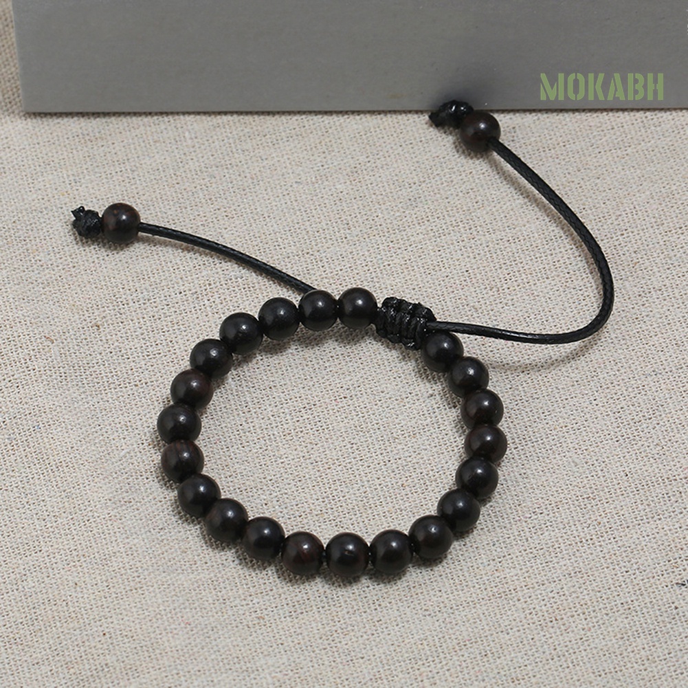 Vòng Tay Chuỗi Hạt Gỗ Thời Trang Cho Nam Và Nữ