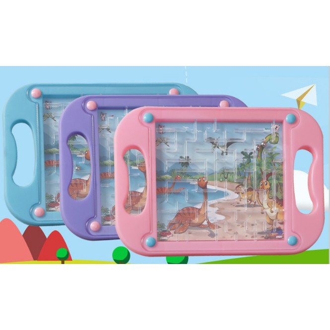 Đồ Chơi Lắc Bi Mê Cung, Luyện Khéo Léo Cho Bé, Bảng Lắc Bi Tìm Đường Vượt Mê Cung 02033