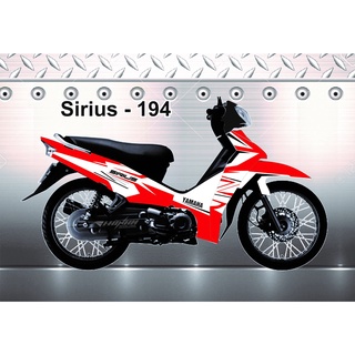 Các mẫu tem trùm Sirius đỏ trắng cực đẹp