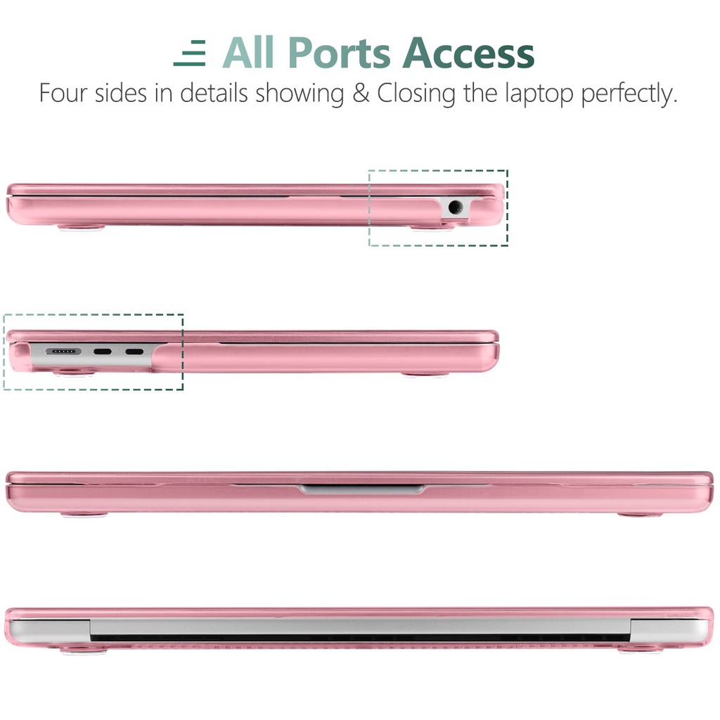 Ốp Điện Thoại Cho 2022 MacBook Pro Air M2 A2681 A2338 Air Pro13 M1 A2337 A2179 A1932 2020 2019 2018 Retina Touch Bar A1706 A1708 A2159 A2251 A2289 A1989