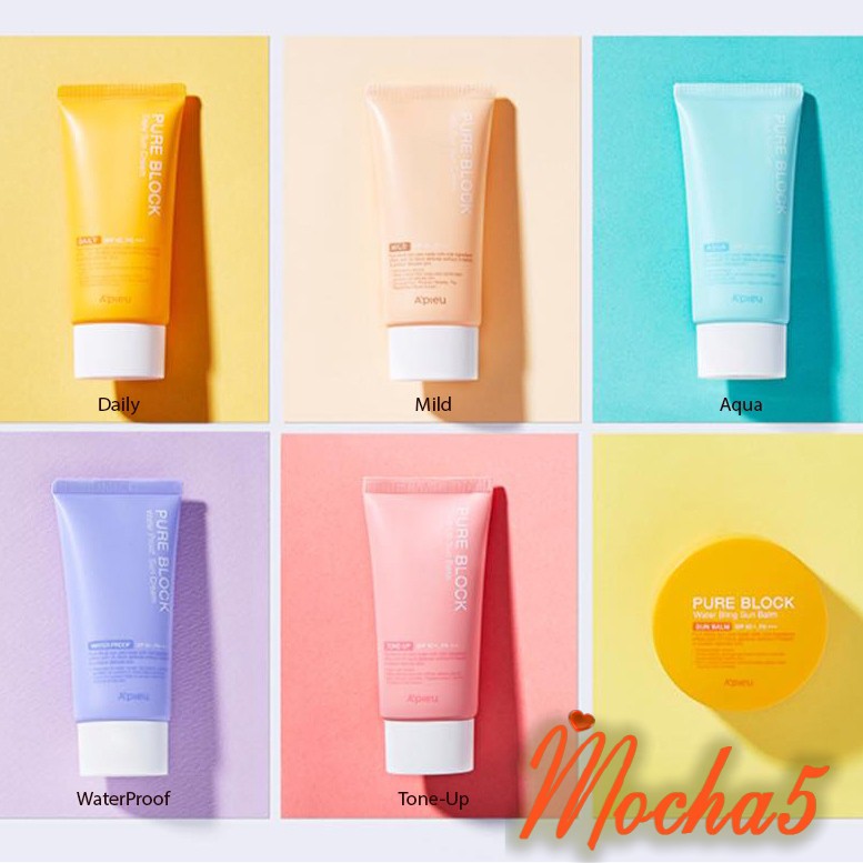 [Nhiều màu] Sỉ KCN APIEU Kem Chống Nắng Hiệu Qủa Hàn Quốc Mẫu Mới 2018 50ml | BigBuy360 - bigbuy360.vn