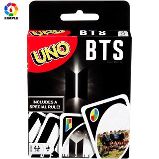 [Trò chơi trên bảng] Thẻ trò chơi UNO BTS BTS Thẻ UNO Thẻ Trò chơi trên bàn Mattel
