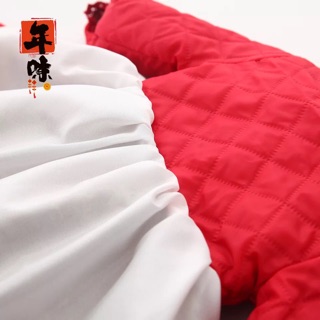 Váy đỏ mặc tết cực xinh cho bé