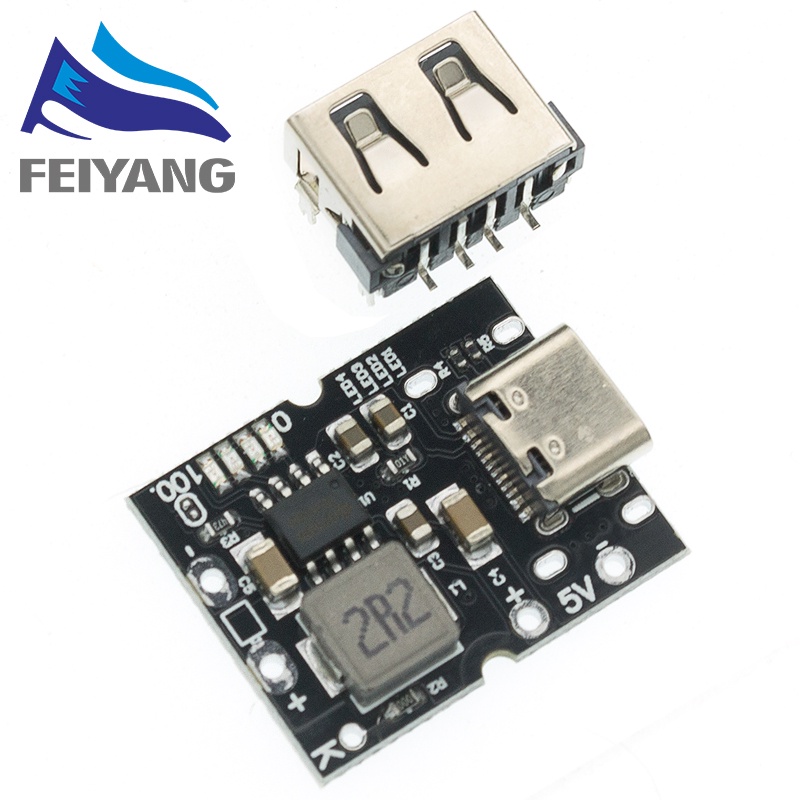 Mô đun sạc pin lithium cổng USB Type C 5V 2A DIY