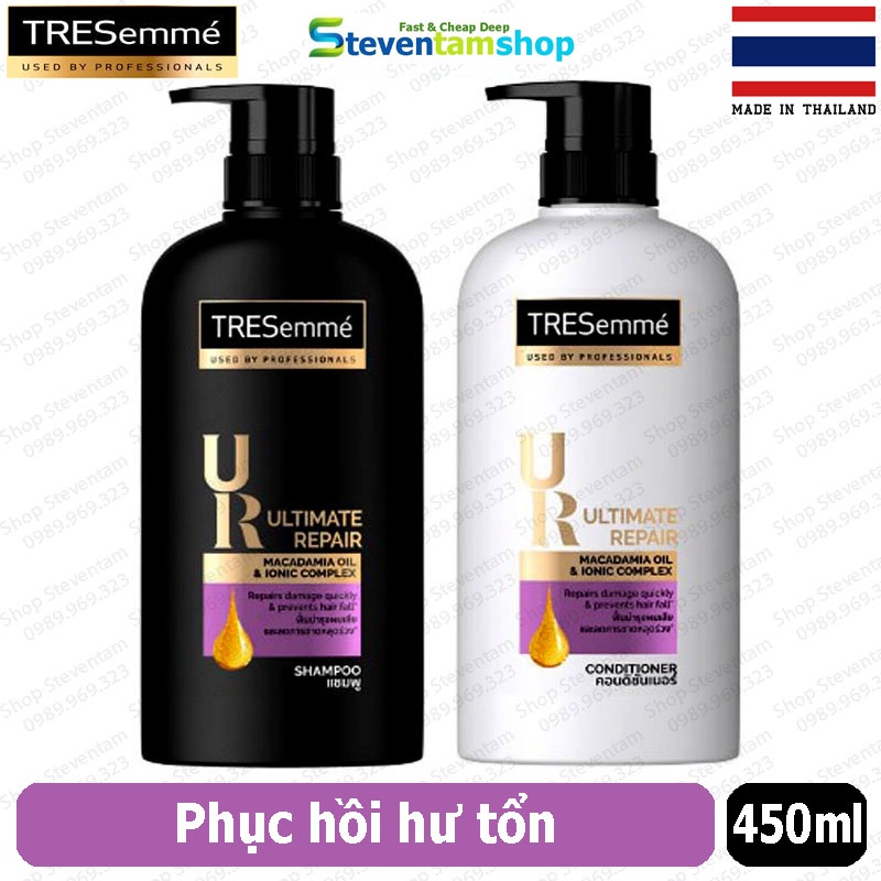 Dầu gội, xả TRESemme 450ml - Thái Lan