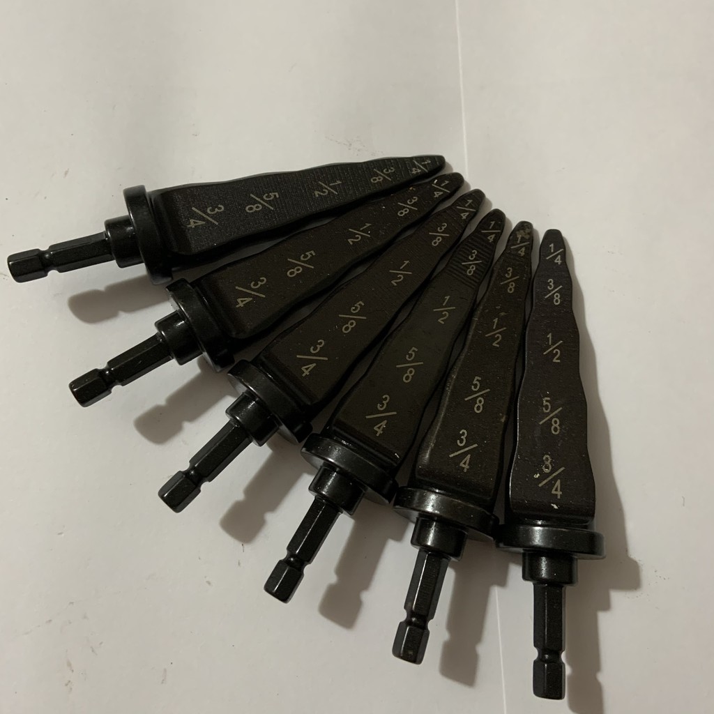 Mũi Nong Ống Đồng Làm Bằng Hợp Kim Nguyên Khối Siêu Cứng 5in1 Bằng Khoan Pin NHANH SÂU CHUẨN | Mezoha