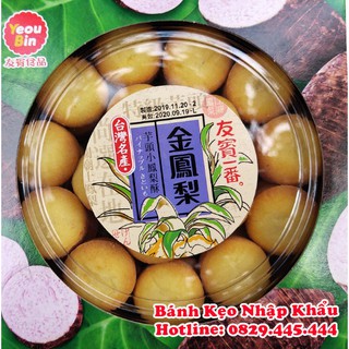 Bánh Dứa SHANG TIAN Khoai Môn Hộp Tròn 470gr - Đài Loan