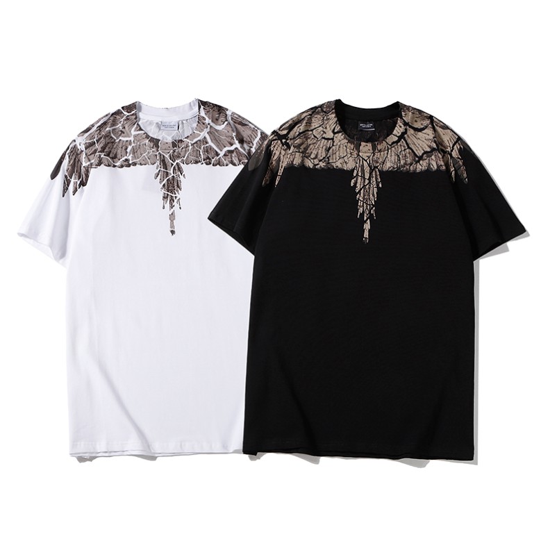 Áo thun in hình đôi cánh Marcelo Burlon cá tính thời trang cho nam nữ