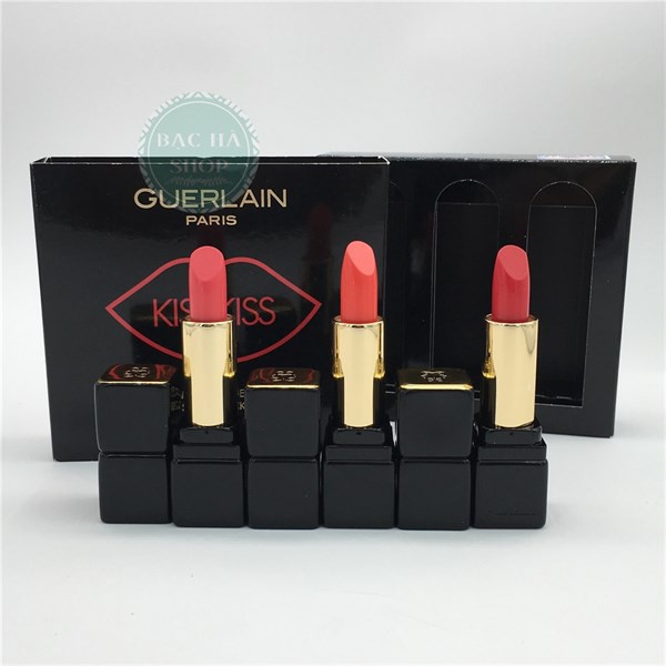 Guerlain Set Son Kiss Kiss MiniSize Lipsticks Trio (3 x1,4g) #334-343-325