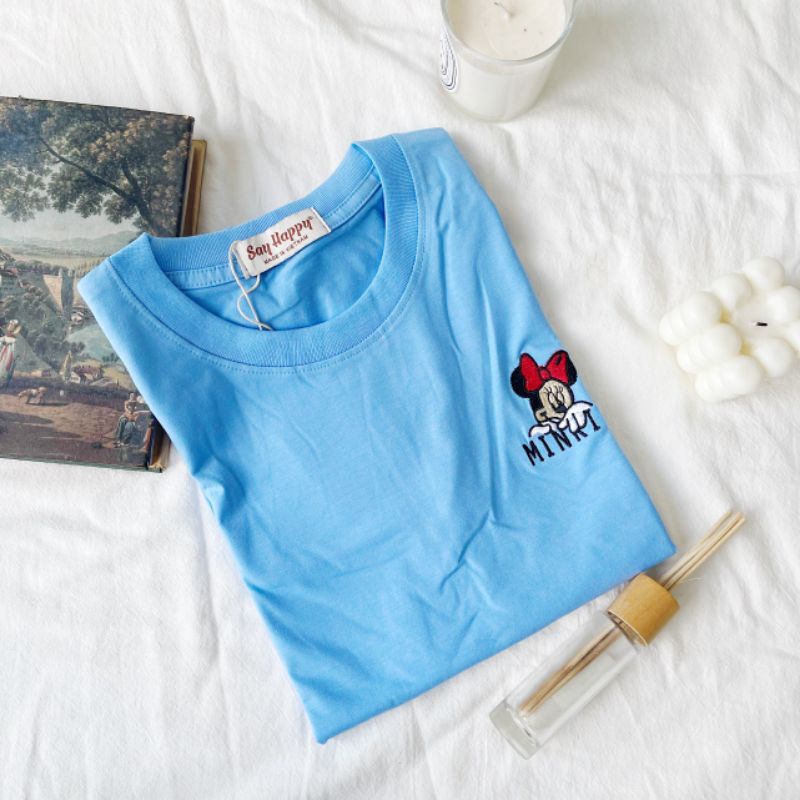 🍍Áo Thun Say Happy Cartoon🍍