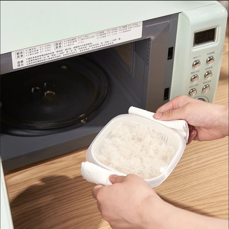 1 Hộp Đựng Cơm Trưa Giữ Nhiệt Dùng Được Trong Lò Vi Sóng