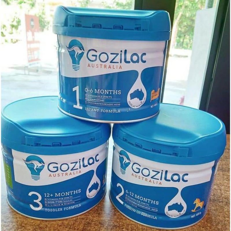 SỮA GOZILAC SỐ 1...2.. /900G VÀ 400G