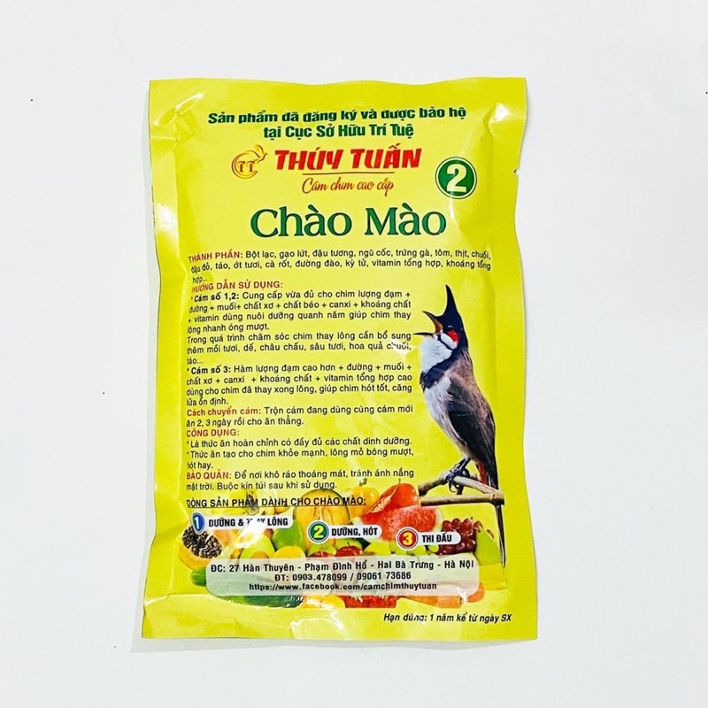 CÁM THUÝ TUẤN CHÀO MÀO SỐ 1,2